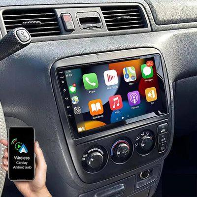 4+64G Car Stereo for Honda CR-V 1997-2001 Radio Upgrade with Wireless Carplay Android Auto, 10 inch Touch Screen Double Din Radio for Honda CRV Head Unit Backup Camera Bluetooth FM/RDS DSP GPS Navi