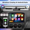 4+64G Car Stereo for Honda CR-V 1997-2001 Radio Upgrade with Wireless Carplay Android Auto, 10 inch Touch Screen Double Din Radio for Honda CRV Head Unit Backup Camera Bluetooth FM/RDS DSP GPS Navi view 3