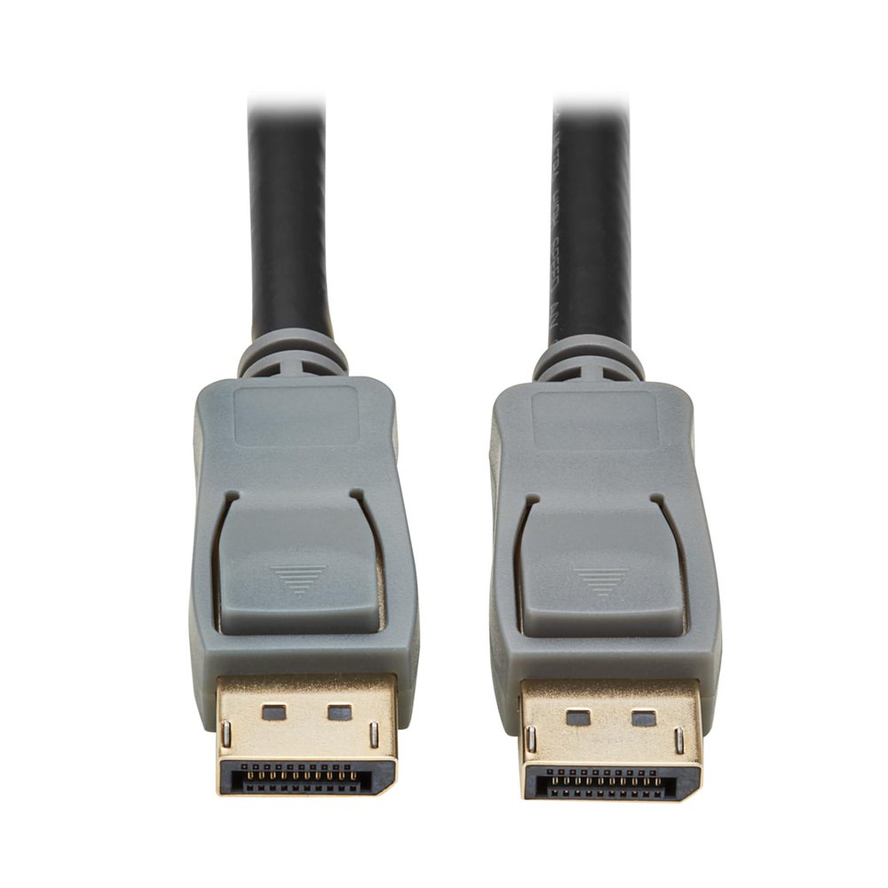 Eaton Tripp Lite Series Long DisplayPort Cable, 35ft / 10.7m, 4K@60Hz, Latching Connectors, Display Port 1.2, DP to DP (M/M), HBR2, 4:4:4, HDCP 2.2, Bidirectional, Gold-Plated Plugs (P580-035-4K6)