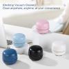 Desktop Vacuuming Cleaner Small Desk Portable Crumb Sweeper Vacuum for Desk Tabletop Keyboard Small Desktop Vacuum view 2