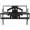 Articulating Dual Arms TV Wall Mount for 37-83 Inch TVs, 165lbs VESA 600x400mm, 16-24" Studs, New TVs up to 100", Low Profile & Extends 20", Full Motion Tilt Swivel Bracket & 10 ft HDMI Cable view 2