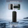 AloveH IP66 Outdoor Waterproof Smart Lock - Dual-Side Fingerprint & Card Entry - 5-in-1 Garden/Yard Gate Lock with WiFi (Black) view 3