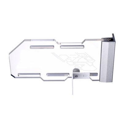 Adjustable Acrylic Graphics Card Bracket with ARGB Syncs Lighting for Customs PC Builds and Gaming Rigs Quick Install Graphics Card Holder