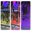 Adjustable Acrylic Graphics Card Bracket with ARGB Syncs Lighting for Customs PC Builds and Gaming Rigs Quick Install Graphics Card Holder view 2
