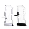 Adjustable Acrylic Graphics Card Bracket with ARGB Syncs Lighting for Customs PC Builds and Gaming Rigs Quick Install Graphics Card Holder view 4