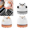 Desktop Vacuuming Cleaner USB Charging with Vacuum Nozzle Cleaning Brush Detachable Portable Small Table Vaccum Cleaner USB C Rechargeable Vacuum view 4