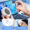 Electronic Cleaning Kit, Multifunctional Dust Removal Keyboard Cleaner Brush for Screen BT Earphone Office Home Travel ABS Material Portable Storage Box (White) view 2