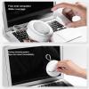 Electronic Cleaning Kit, Multifunctional Dust Removal Keyboard Cleaner Brush for Screen BT Earphone Office Home Travel ABS Material Portable Storage Box (White) view 3