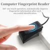 Diyeeni USB Fingerprint Reader for Wins10/11, Biometric Fingerprint Scanner, Auto Driver Setup with 4.6ft Cable - 360 Touch Speedy Matching Security Key, up to 10 Fingerprints view 4