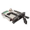 25in. 35in. Internal Enclosure, Dual Bay Trayless Hard Drive Mobile Rack Cage, Hot Swappable 6Gbps III Enclosure with Cooling Fan for Server PC Desktop, Aluminum view 4