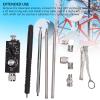 FTVOGUE 30W QRP Shortwave Antenna Mini Portable 1.8MHz to 30MHz VHF UHF Adjustable Tuned Aluminum Alloy Steel for Multi Band Reception Communication Indoors Outdoors view 2