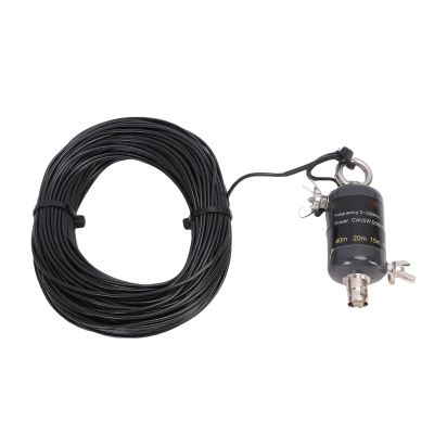 FTVOGUE K5 Antenna Short Wave Antenna 3 to 30MHz Portable QRP Wideband End Feed Half Wave with Storage Bag for Quick Deployment Multi Frequency Bands