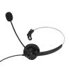 PinzqTrading H360 RJ9 Telephone Headset, Call Center Headset with Noise Canceling Mic, Monaural Headphones for Customer Service, Wide Compatibility for Devices with RJ9 Jack view 3