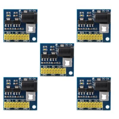 Lylithuif Power Supply Module Voltage Conversion Module High Efficiency DC DC Converter with Triple Output for Electronic Projects Brass Material 4.5 x 4.5cm