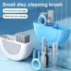 Electronic Cleaning Kit, Multifunctional Dust Removal Keyboard Cleaner Brush for Screen BT Earphone Office Home Travel ABS Material Portable Storage Box (Blue) view 3