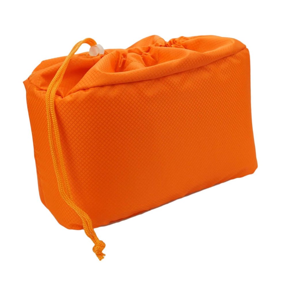 AsrMyjcx Camera Insert Bag,Digital Camera Case Inner Bag,Shockproof Portable Foldable Storage Pouch,Cameras Accessories for, Orange