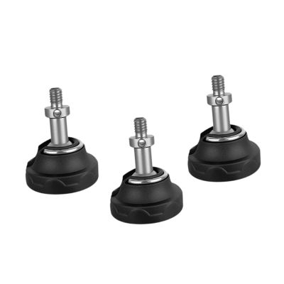 FVDPWYE Tripod Rubber Feet 3/8 inch Screw Photography Accessories Tripod Foot Monopod Foot Pad, 3 Pieces