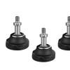 FVDPWYE Tripod Rubber Feet 3/8 inch Screw Photography Accessories Tripod Foot Monopod Foot Pad, 3 Pieces view 2