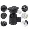 720 Panoramic Head for SLR Camera, Aluminum Alloy Tripod Head with Quick Release Plate, 360 Rotating Camera Head for Video and Photography view 2
