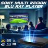 Region Free 4k UHD Blu-ray Player Compatible with Sony UBP-X700U | Multi-Region Code Free | UHD 4K Playback, Blu-ray Zone A, B, C Plus DVD Region 0-8 | 3D, 4K| Dynastar 6FT HDMI view 4