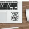 (3Pcs) and Into The Forest I Go to Lose My Mind and Find My Soul Stickers Nature Quote Inspirational Motivational Hiking Adventure Gifts Waterproof Vinyl Decals Water Bottle Laptop Size 3" x 2.6" view 4