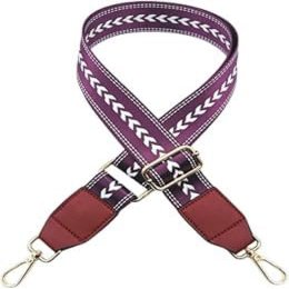 Adjustable Shoulder Strap for Handbags, Guitar Style Crossbody Purse Strap, Wide Replacement