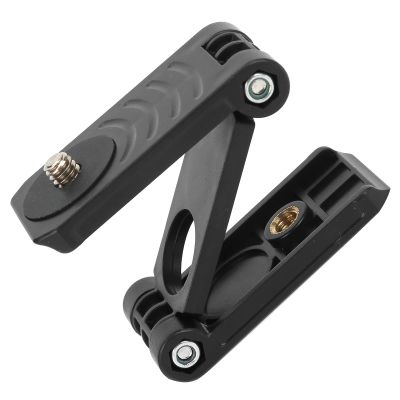 ZJchao Z Tripod Mount Plate, Quick Release Plate with Tripod Head, Foldable Z for DSLR Camera
