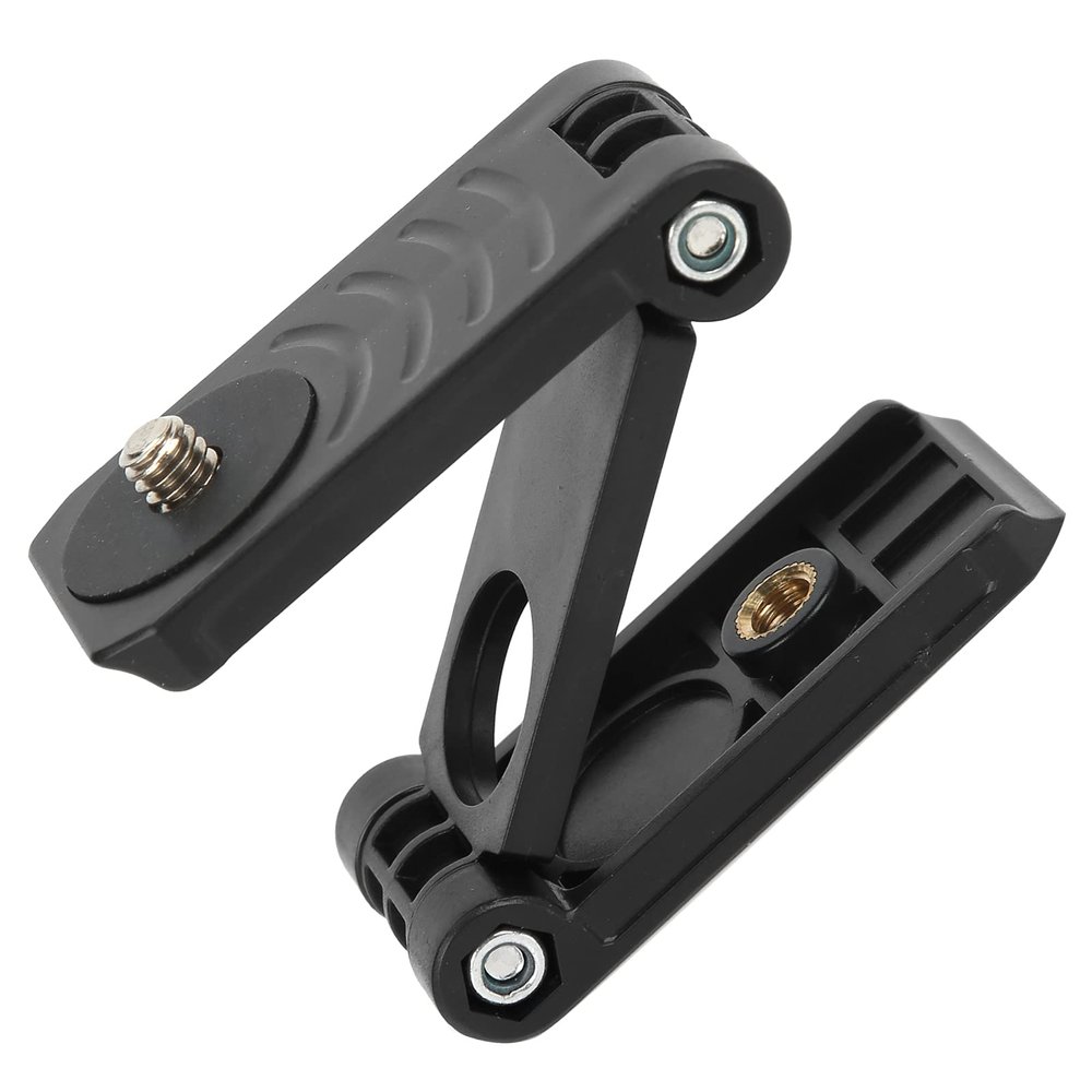ZJchao Z Tripod Mount Plate, Quick Release Plate with Tripod Head, Foldable Z for DSLR Camera