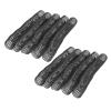 ZJchao 20 Piece Spiral Binding Coils, 48 Teeth, 4:1 Pitch, Plastic, 280 Sheet Capacity, Document Binding Coils view 2