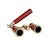 3x25 Vintage Binoculars Opera Theater Glasses with Retractable Handle Women Girls Telescope Hose Racing Glass,for Bird Watching(Black) (Black 1) view 3