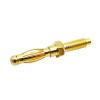 20PCS 4mm Lantern Type Banana Plug with M4 Thread Male Connectors Audio Plug Cold Pressure Solderless Electric(Silver 20Pcs) view 3