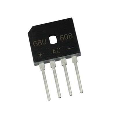 10Pcs GBU608 Bridge Rectifier 6A/800V GBU6K Stack