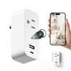 ULar Plug Surveillance Camera, Mini 1080P FHD WiFi Cam with 3-Device Charging, Built-in 32GB SD Card, Remote Real-Time View Motion Detection, Wall Powered Wireless Multifunction Smart Indoor(No Audio) view 1