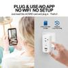 ULar Plug Surveillance Camera, Mini 1080P FHD WiFi Cam with 3-Device Charging, Built-in 32GB SD Card, Remote Real-Time View Motion Detection, Wall Powered Wireless Multifunction Smart Indoor(No Audio) view 2