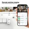 ULar Plug Surveillance Camera, Mini 1080P FHD WiFi Cam with 3-Device Charging, Built-in 32GB SD Card, Remote Real-Time View Motion Detection, Wall Powered Wireless Multifunction Smart Indoor(No Audio) view 3