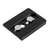 Luyismer Quick Release Plate Metal Quick Release Plate Camera Tripod Adapter Mount Plate view 1