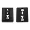 Luyismer Quick Release Plate Metal Quick Release Plate Camera Tripod Adapter Mount Plate view 3