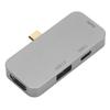 4 in 1 USB C Hub, Multi Functional Expansion Dock, Type C to Connector with 60W PD Charging, Aluminum Alloy, Compact for, Smartphones view 1