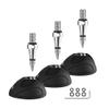 Yaregelun Universal Tripod Feet Pad Non Slip Diameter Rubber Pad Non Slip Tripod Monopod Pad Replacement Tripod Monopod Leg Pad Replacement with 3/8" Screw for Greater Stability view 1
