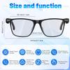 Shovira AI Translation Smart Glasses Pro with 138 Languages, Bluetooth Glasses Compatible with ChatGPT, Photochromic Lens with Open-Ear Speakers for Men Women, for Travel, Business, Driving view 3