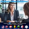 Shovira AI Translation Smart Glasses Pro with 138 Languages, Bluetooth Glasses Compatible with ChatGPT, Photochromic Lens with Open-Ear Speakers for Men Women, for Travel, Business, Driving view 4