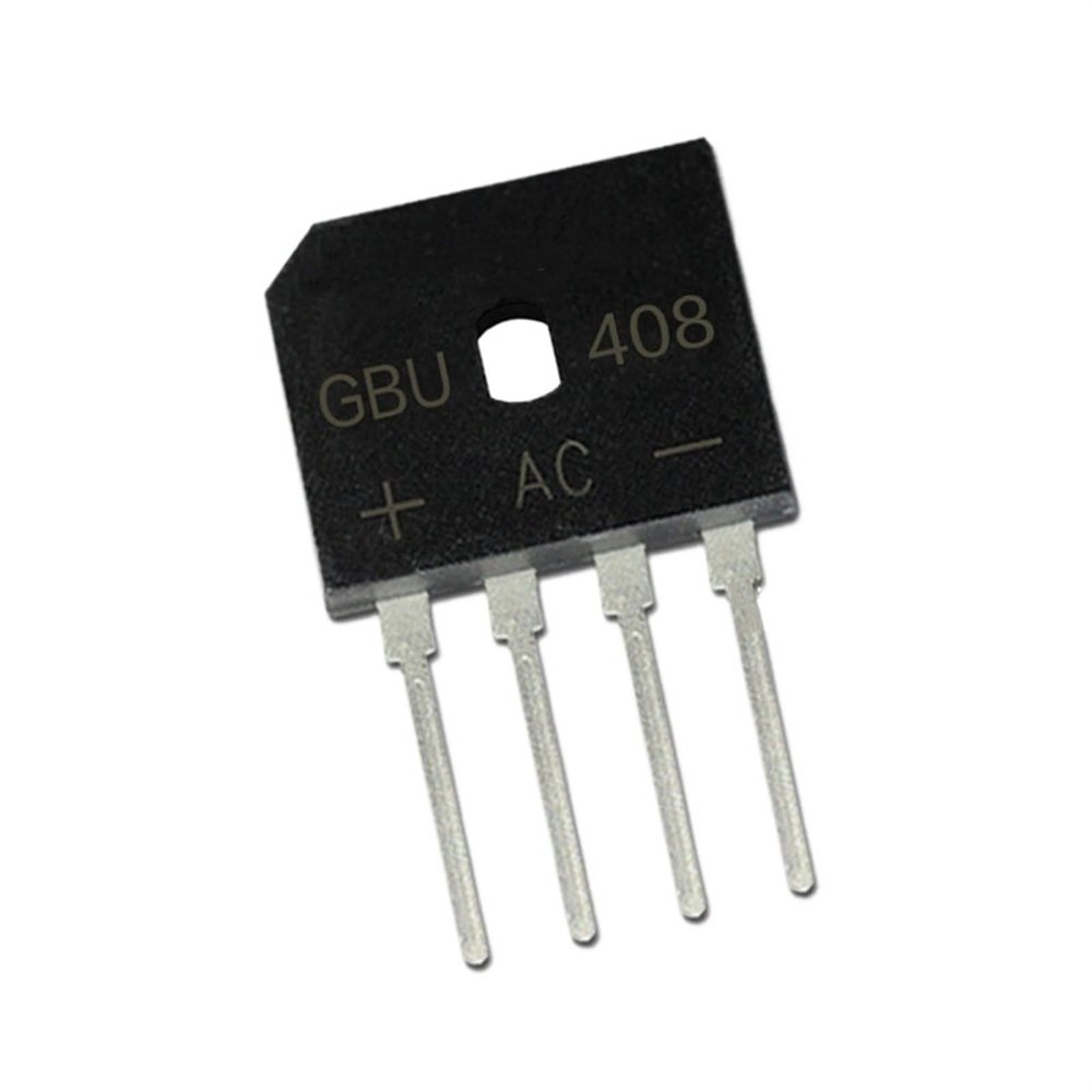10Pcs GBU408 Bridge Rectifier 4A/800V GBU4K Stack
