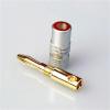 4mm Banana Plug Connector, 24K Gold Plated Speaker Plugs, 4mm Banana Jack to Binding Post for Audio Speaker Cable(12pcs) view 2