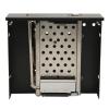 25in. Internal Enclosure Dual Bay, II Mobile Rack Cage, Trayless for 7mm to 95mm. Hard Drives, Hot Swappable Backplane with ABS Stainless Steel Construction, view 4