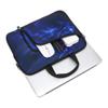 14 15 15.4 15.6 inch Laptop Handle Bag Computer Protect Case Pouch Holder Notebook Sleeve Neoprene Cover Soft Carrying Case with Extra Pockets (Blue Dragon) view 3