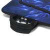 14 15 15.4 15.6 inch Laptop Handle Bag Computer Protect Case Pouch Holder Notebook Sleeve Neoprene Cover Soft Carrying Case with Extra Pockets (Blue Dragon) view 4