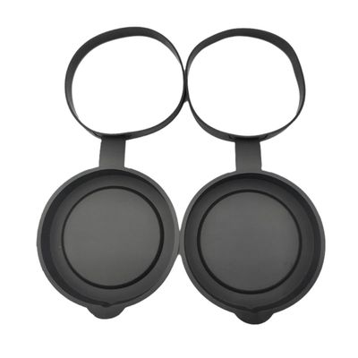 TKOWTB 2 Pieces Binoculars Protective Rubber Objective Lens Cap Binocular Best Protect 52-55MM