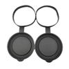 TKOWTB 2 Pieces Binoculars Protective Rubber Objective Lens Cap Binocular Best Protect 52-55MM view 1