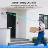 ZOSI 4K PoE NVR Security Camera System,6pcs 8MP Weatherproof Wired PoE Cameras,Smart Person Vehicle Detection,One-Way Audio,People Counting,H.265+ 4K/8MP 8CH NVR with 2TB HDD for Home 24/7 Recording. view 4