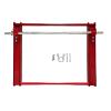 Cable Reel Drum Roller Holder Wire Dispenser Cable Rack Fold Spool Holder Dispenser FOLD CABLE DRUM JACK RED view 3